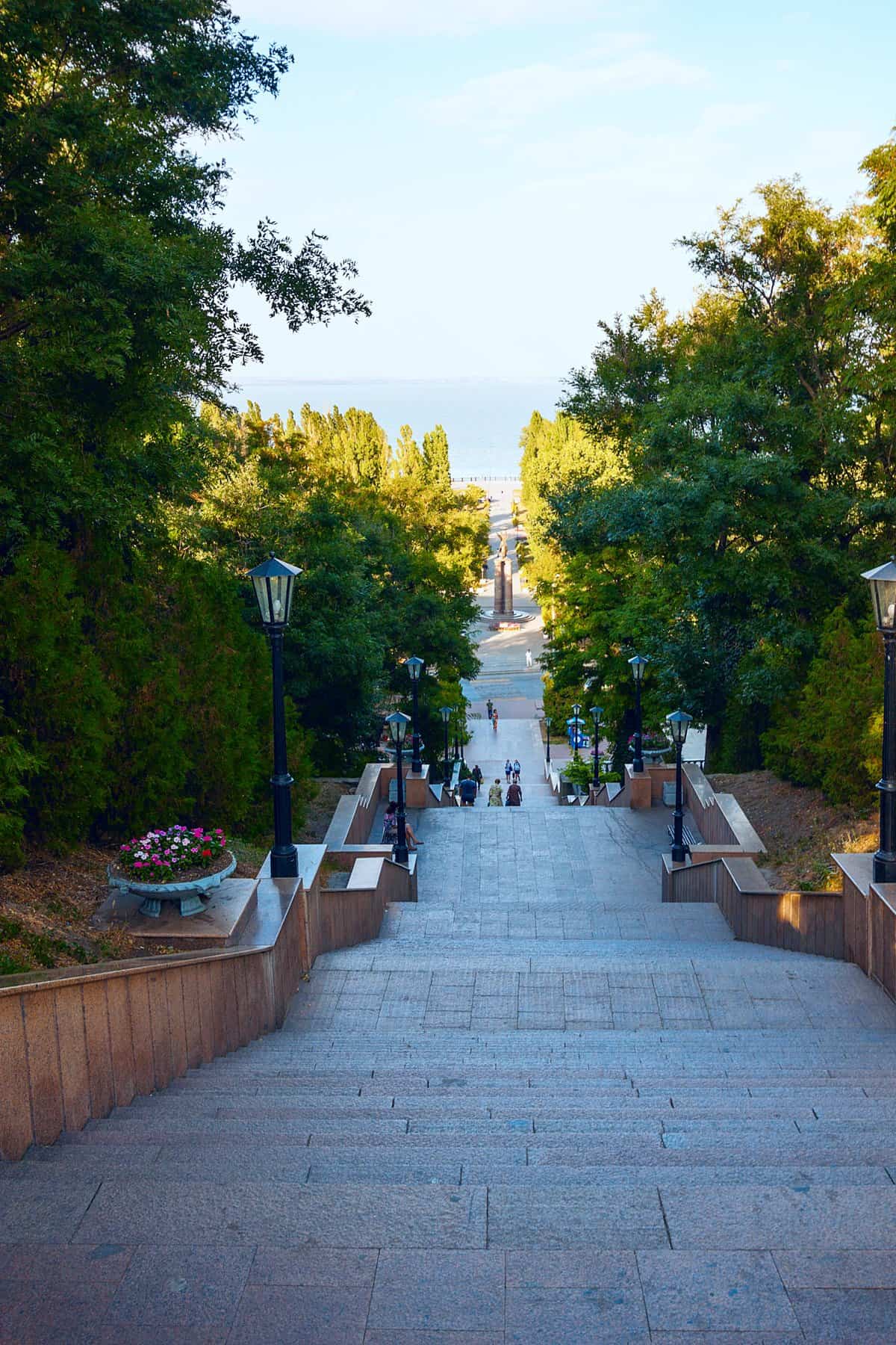 Депальдовская лестница в Таганроге