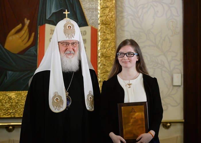 Патриарх наградил победителей III конкурса «Лето Господне»