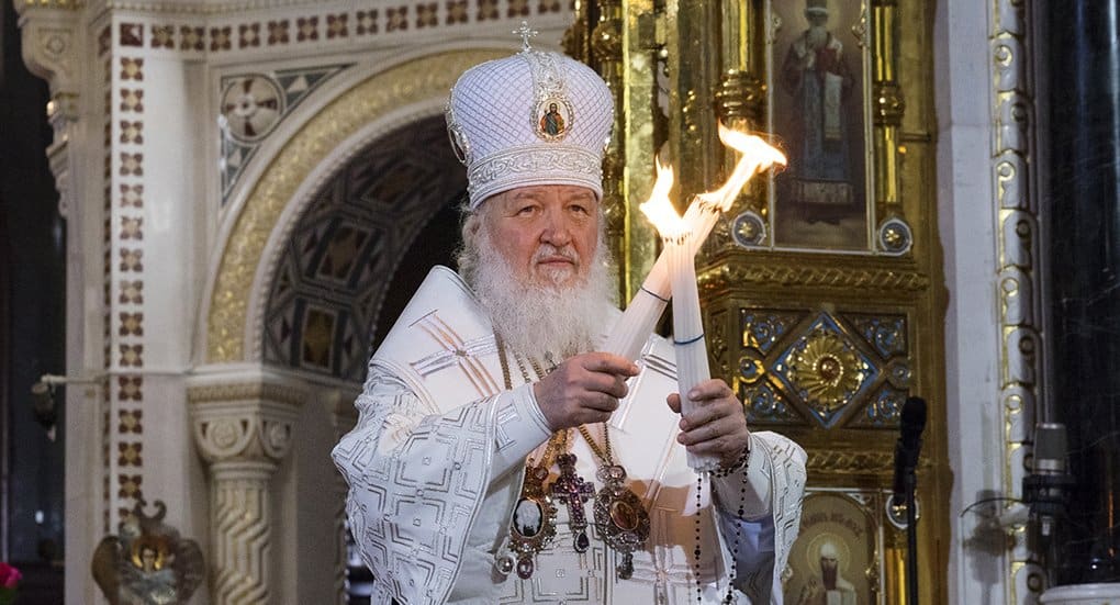 С воскресением Христа смерть стала рождением в вечную жизнь, - патриарх Кирилл