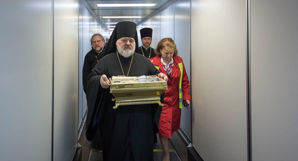 В Петербурге встретили мощи святой Елизаветы Федоровны