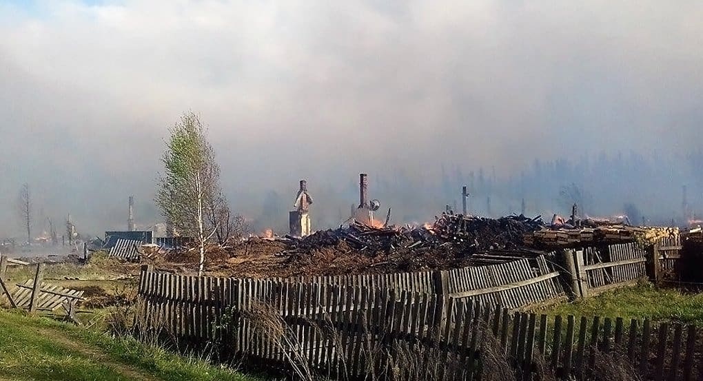 Церковь помогает пострадавшим от пожаров в Красноярском крае