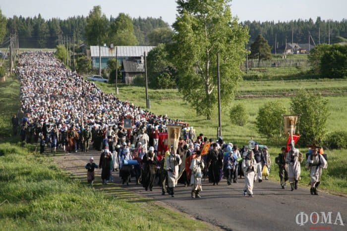 28 тысяч человек отправились в Великорецкий крестный ход
