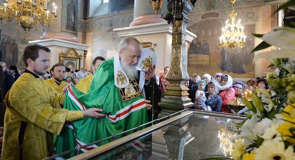 Патриарх Кирилл посетил один из древнейших монастырей Вятского края