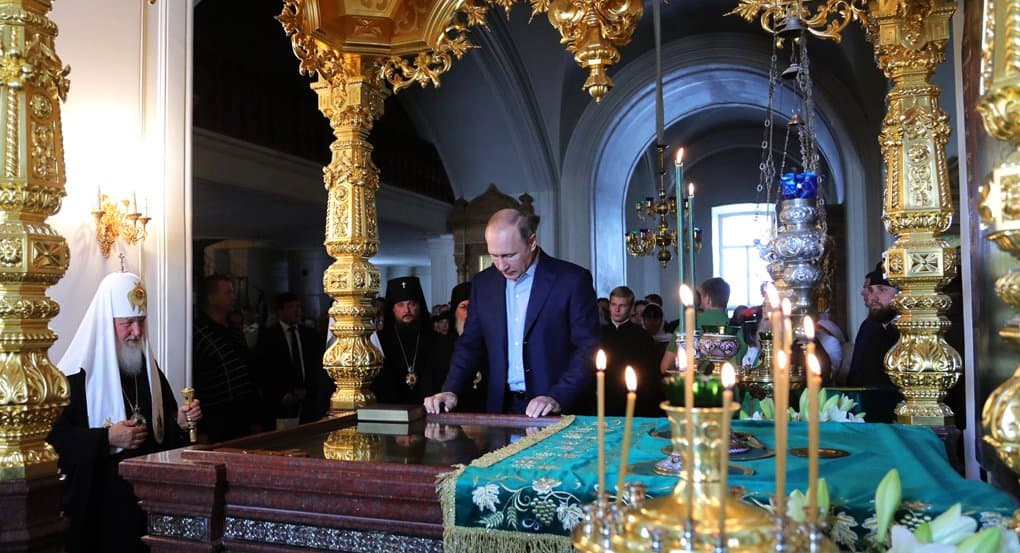 Владимир Путин назвал Валаамский монастырь гордостью России