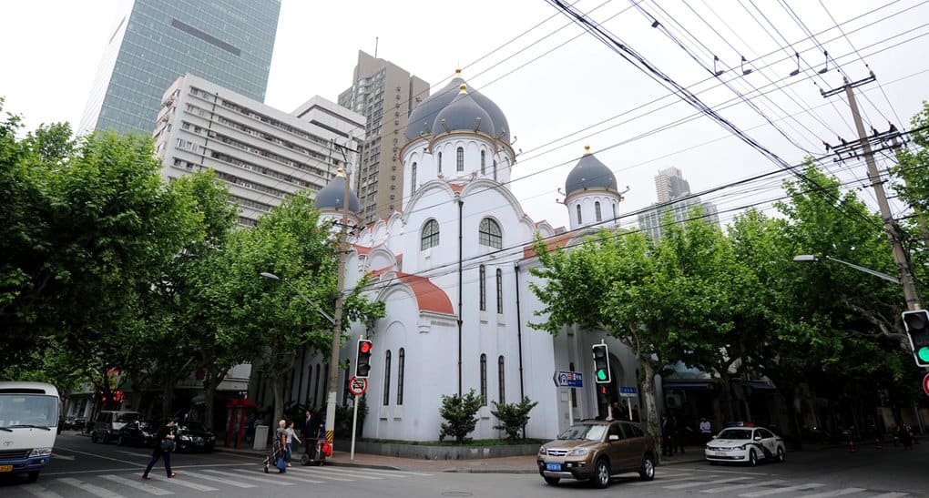 В православном соборе Шанхая впервые с 1965 года совершили Пасхальную службу