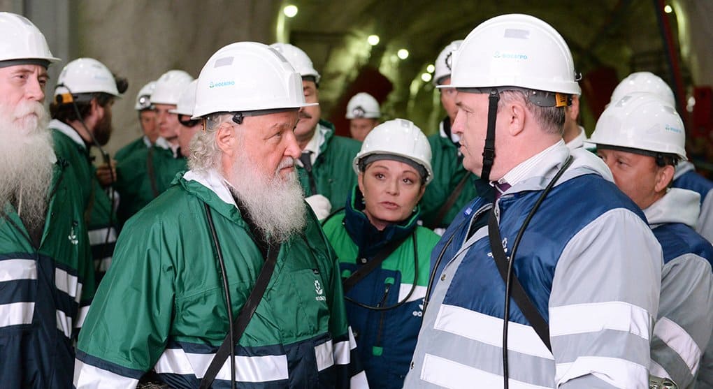 Патриарх поздравил российских шахтеров, отметив их самоотверженность