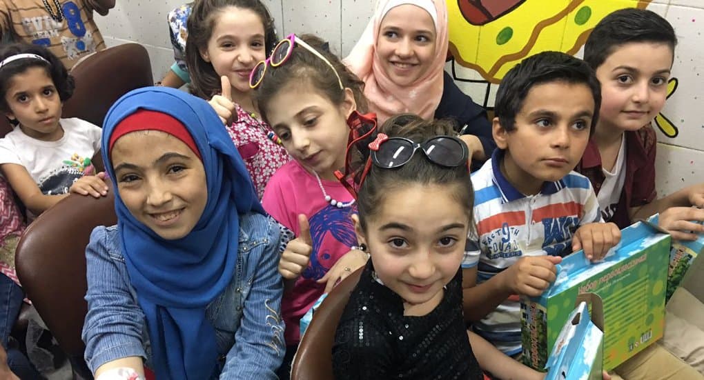 Сирийские дети получили вторую партию помощи от российских верующих