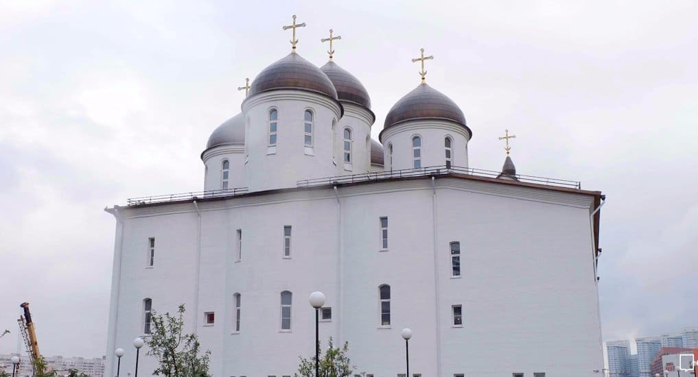 На Ходынке достроили необычный храм святого Сергия Радонежского