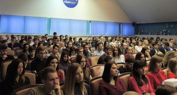 Владимир Легойда пообщался со студентами филиала СКФУ в Пятигорске