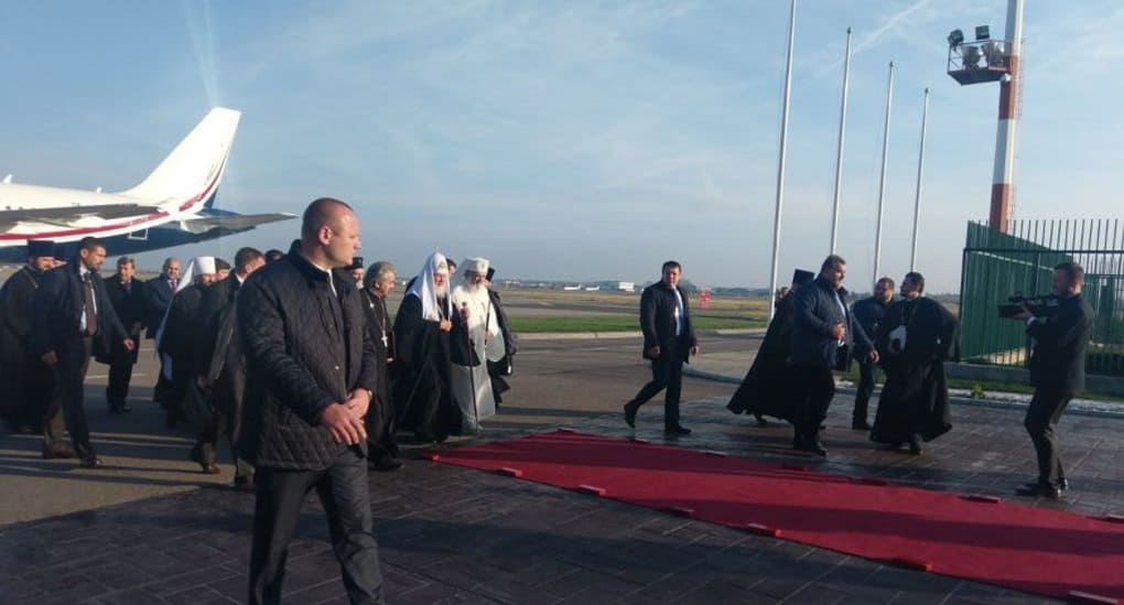 Патриарх Кирилл впервые прибыл с визитом в Румынию