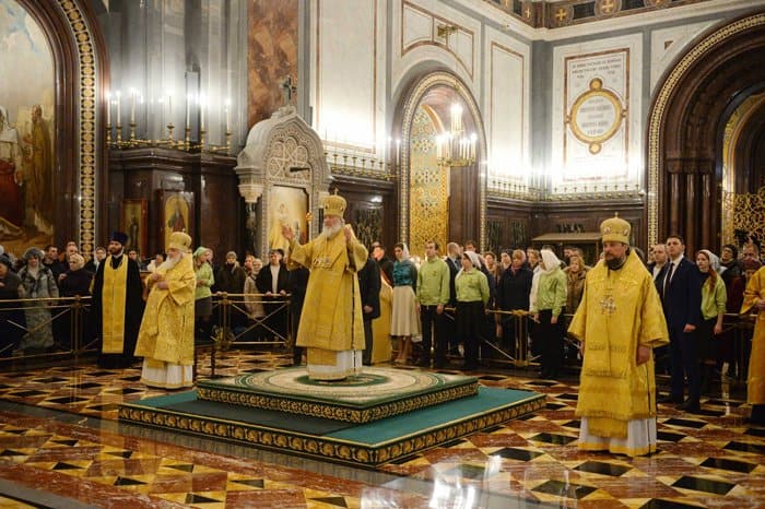В день памяти Николая Чудотворца патриарх Кирилл помолился о заключенных