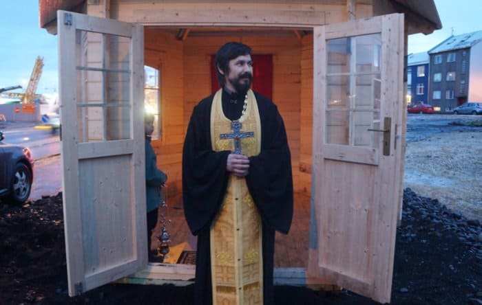 Первую православную часовню освятили в Исландии