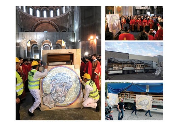 В Белграде презентуют уникальные российские мозаики для храма святого Саввы
