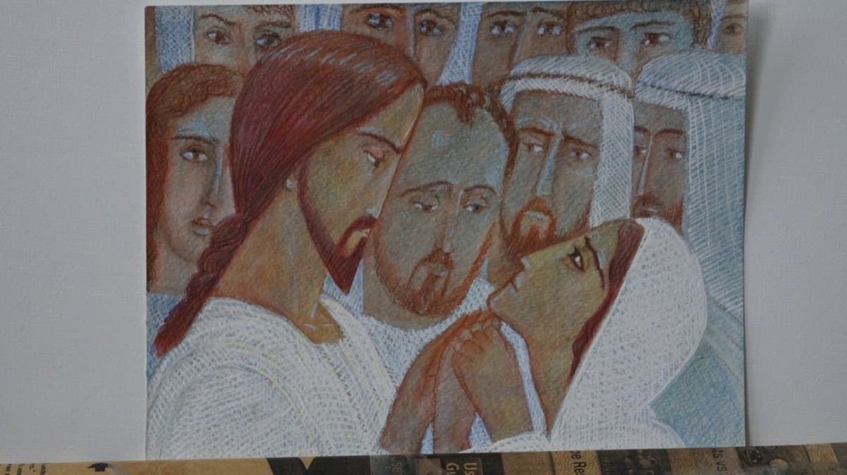 Художник узнал, что умирает, и написал тысячу картин о Христе