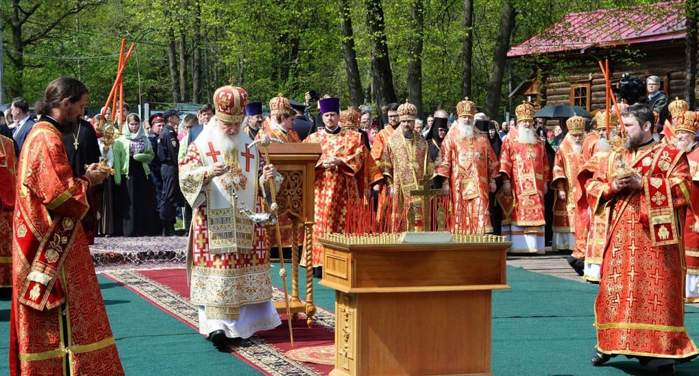 Патриарх Кирилл помолился обо всех замученных в Бутове