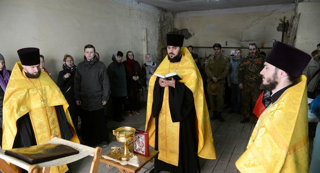 В храме нижегородского кремля помолились впервые за 100 лет