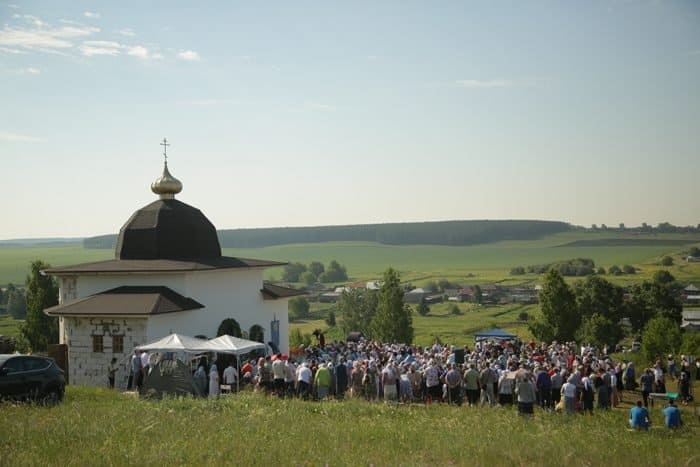 Праздник Боголюбской иконы в возрождающемся женском монастыре Екатеринбургской епархии