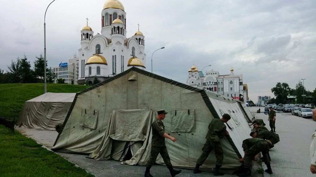 Для участников «Царских дней» в Екатеринбурге откроется палаточный городок