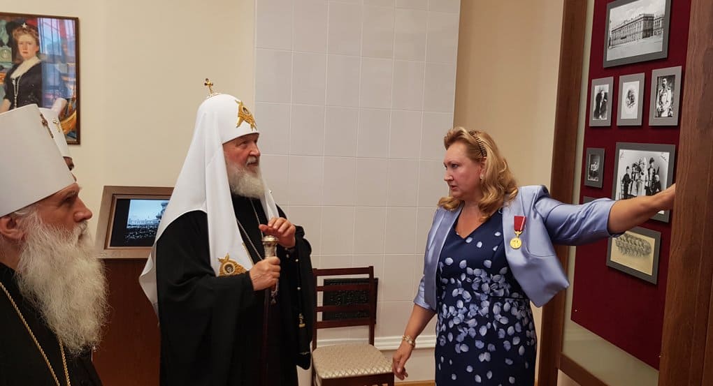 Патриарх Кирилл посетил музей памяти алапаевских мучеников