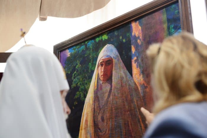 Патриарх Кирилл посетил музей памяти алапаевских мучеников