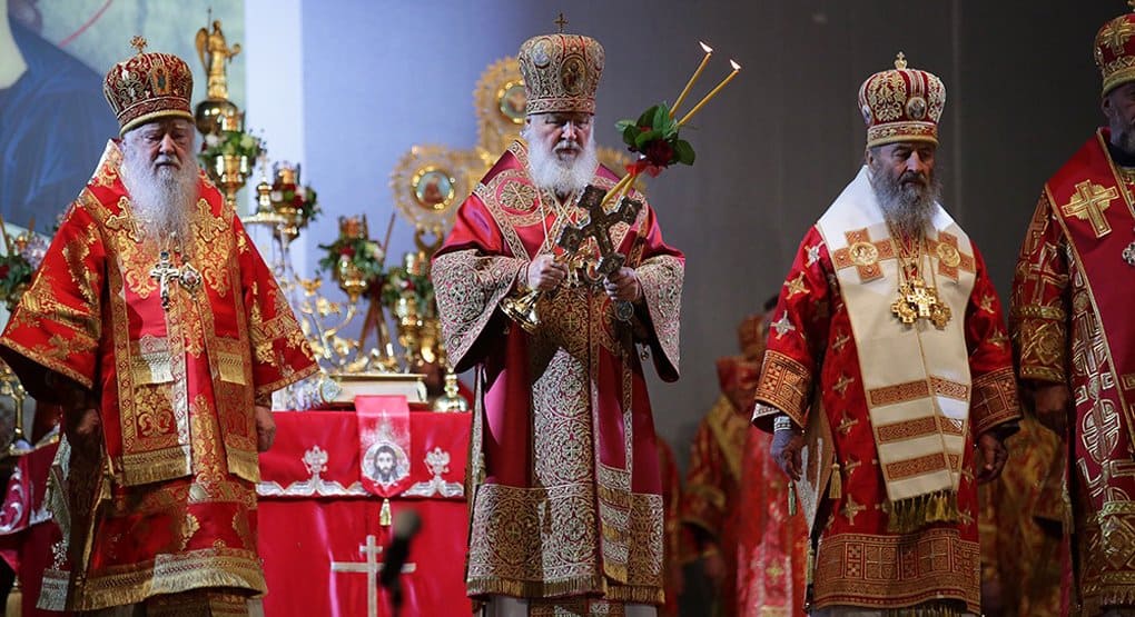 Патриарх Кирилл возглавил ночную Литургию на 100-летие гибели Царской семьи
