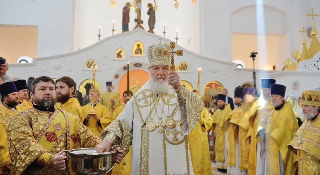 Храм в честь новомучеников освятил в Строгине патриарх Кирилл