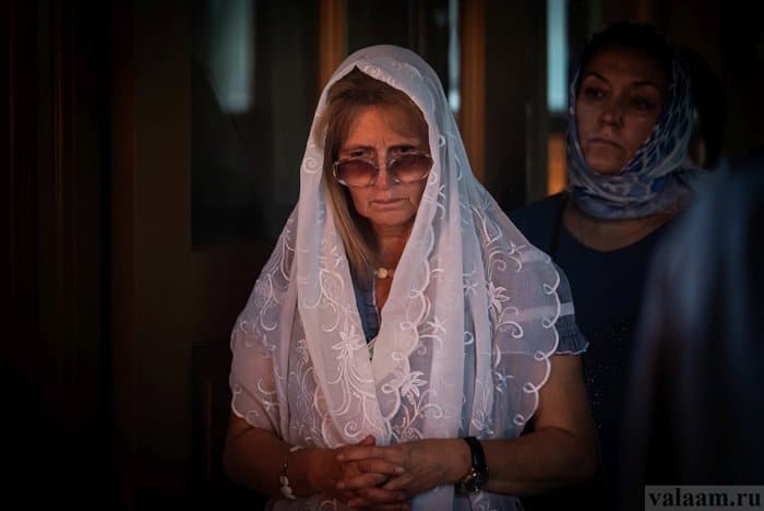 Родные погибших в ТЦ «Зимняя вишня» помолились о своих близких на Валааме