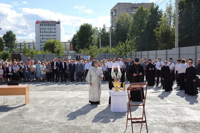 Храм в память о солдатах-текстильщиках заложили в Иванове