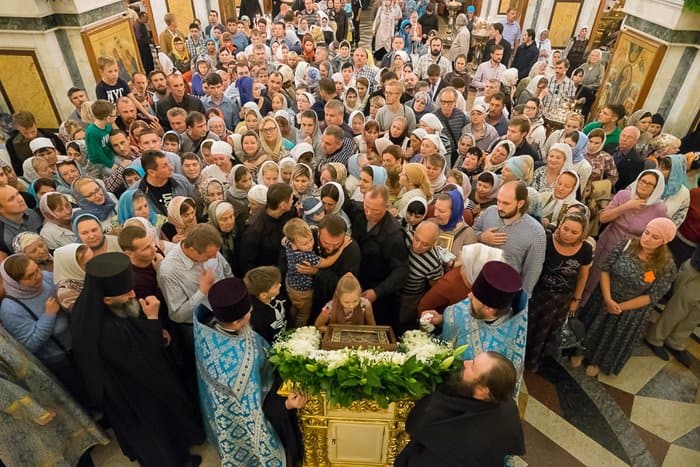 До 3 октября в Курске пребывает Курская-Коренная икона Богородицы