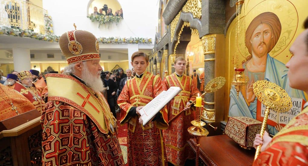 Патриарх Кирилл освятил в Норильске храм в честь новомучеников