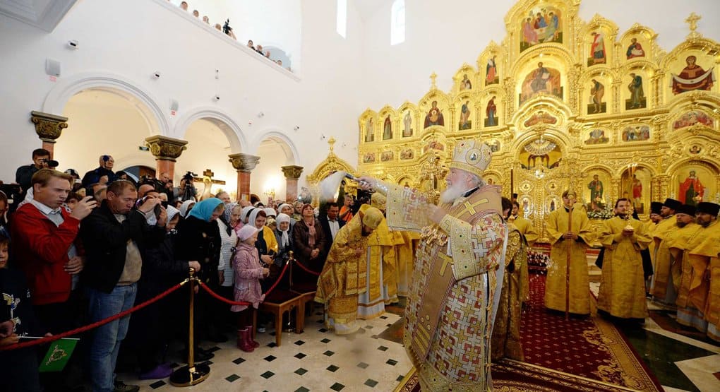 Патриарх Кирилл освятил в Когалыме храм мученицы Татианы