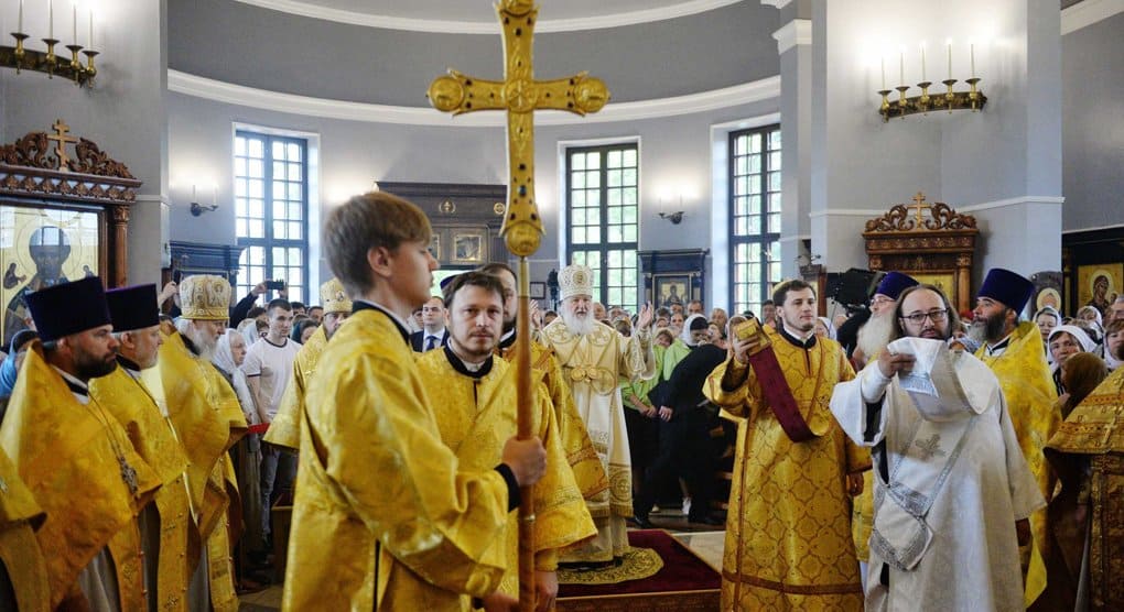 Патриарх Кирилл освятил храм Иннокентия Московского в Бескудникове
