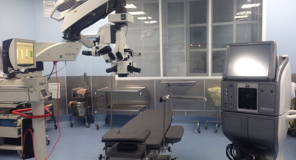 Отделение хирургической офтальмологии открылось в больнице святителя Алексия