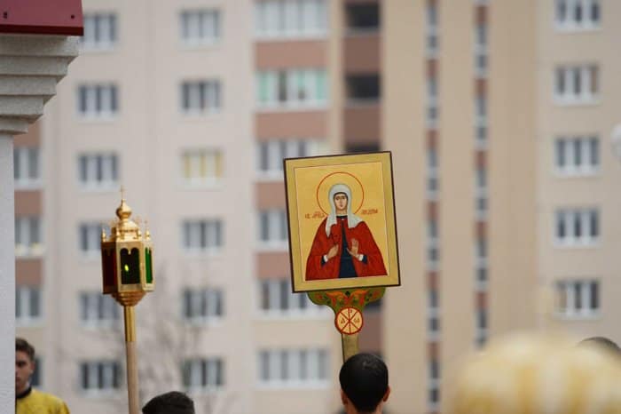 В Калининграде патриарх Кирилл освятил храм в честь мученицы Лидии