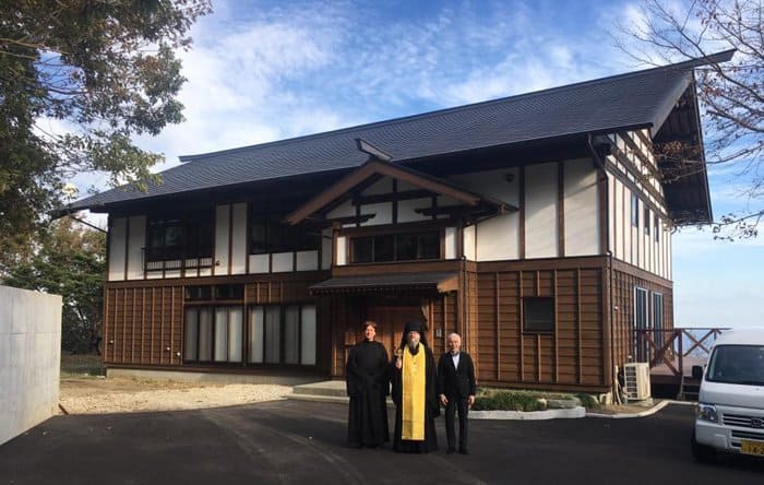 Первую Литургию совершили в первом православном монастыре Японии