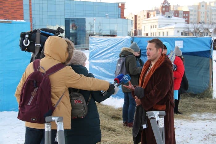 В Екатеринбурге на Крещение можно окунаться в обогреваемых палатках
