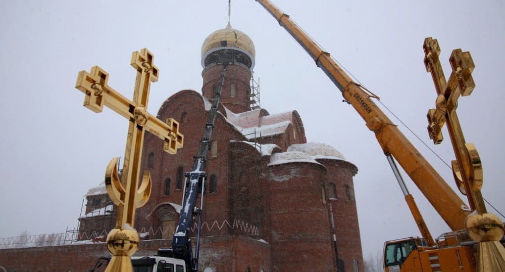 Более 230 храмов строятся в настоящее время в Москве