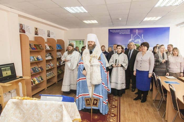 В тамбовском техникуме открыли кабинет православной культуры