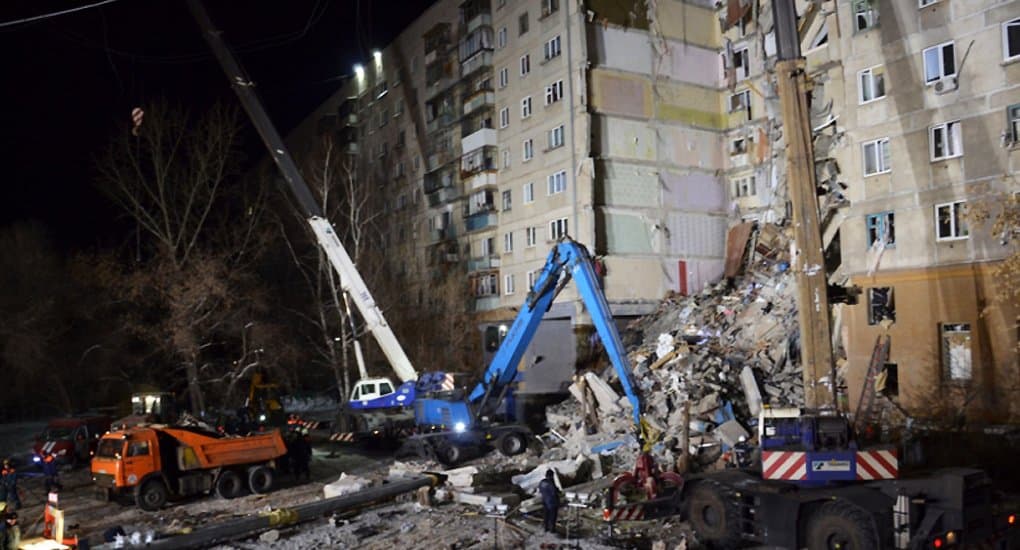 Церковь помогает пострадавшим при взрыве газа в жилом доме Магнитогорска
