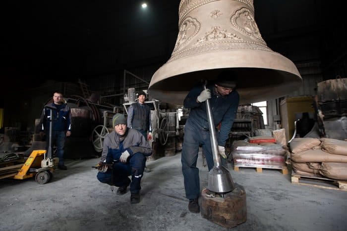 В Жуковском впервые зазвучали колокола главного храма Росгвардии
