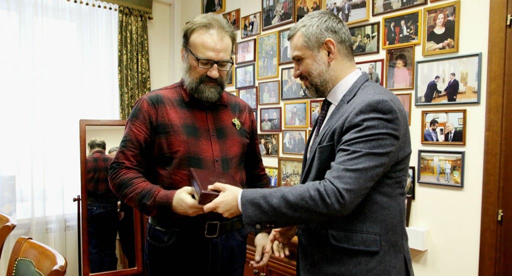 Автор «Фомы» Сергей Худиев награжден орденом Сергия Радонежского III степени