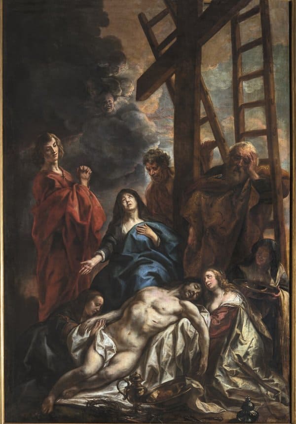 Александро-Невская лавра передала на выставку в Эрмитаж картину XVII века