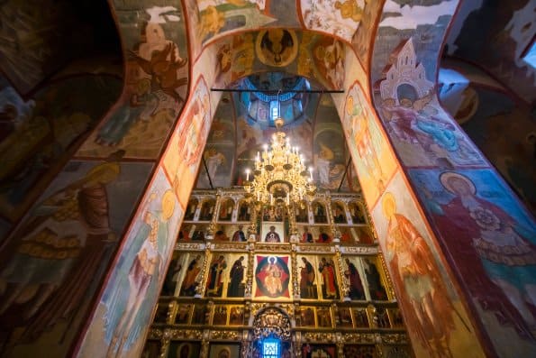 После 10 лет реставрации открыли Успенский собор Свияжска с уникальными фресками