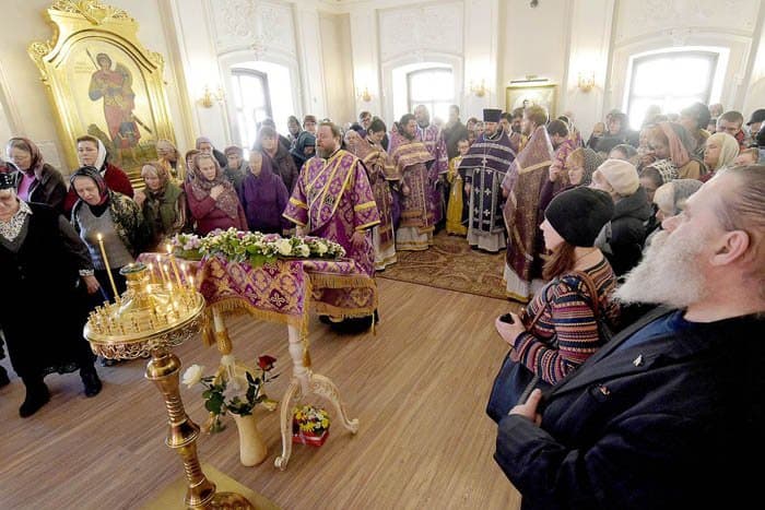 В Вырице и Петербурге отметили 70-летие преставления преподобного Серафима Вырицкого