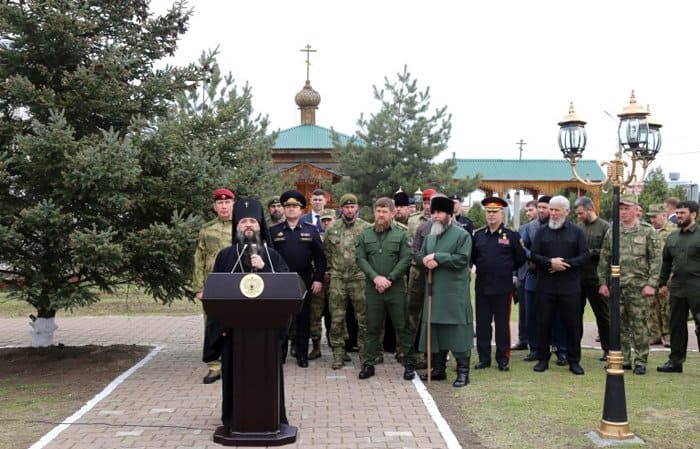 В Грозном заложили храм, который возведут к 75-летию Победы