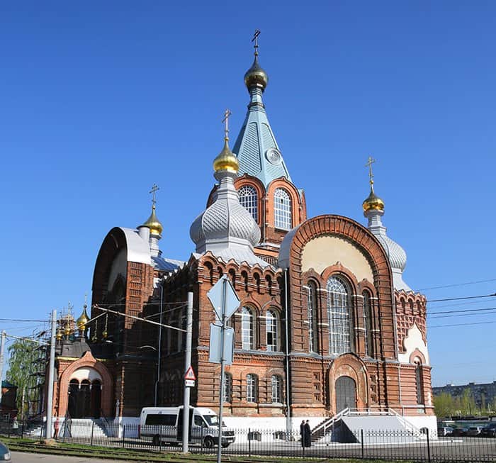 В Нижнем Новгороде освятили храм, который восстанавливали более 20 лет