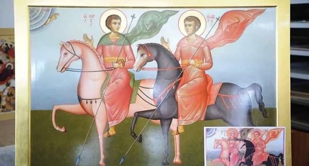 Храму в Маалюле передали из России копию утраченной сирийской иконы XIII века