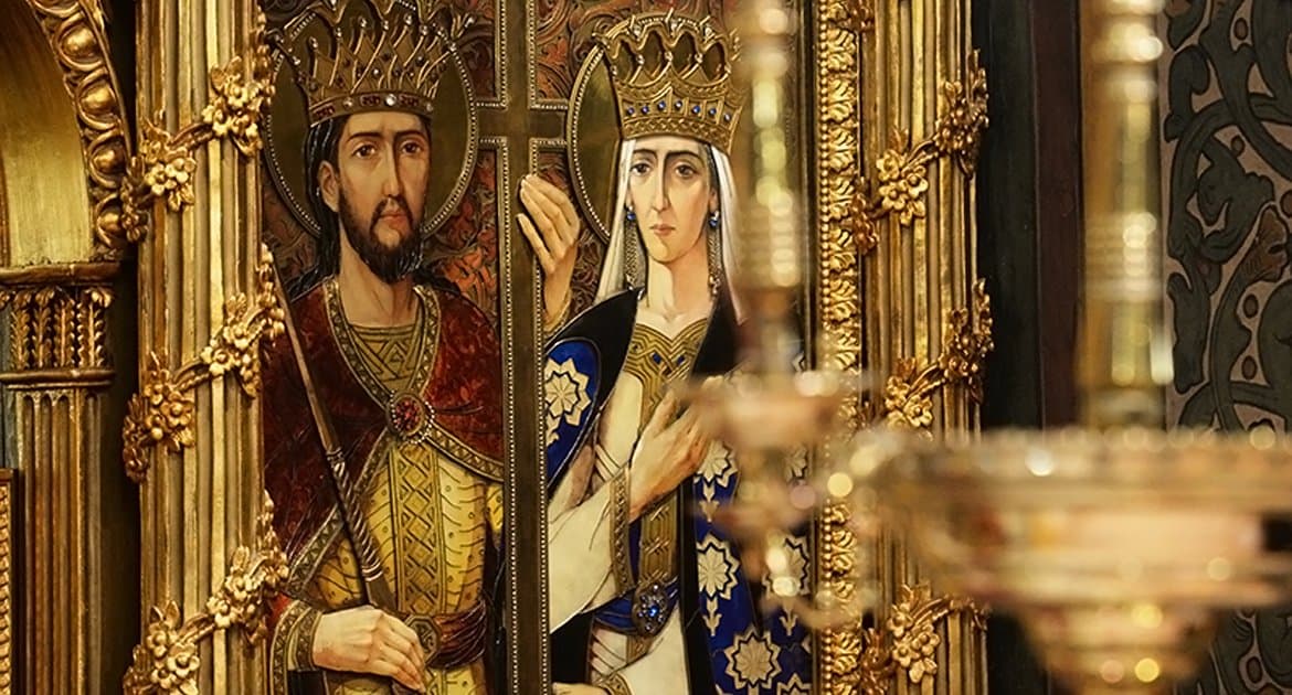 Церковь вспоминает святых царя Константина и его мать царицу Елену