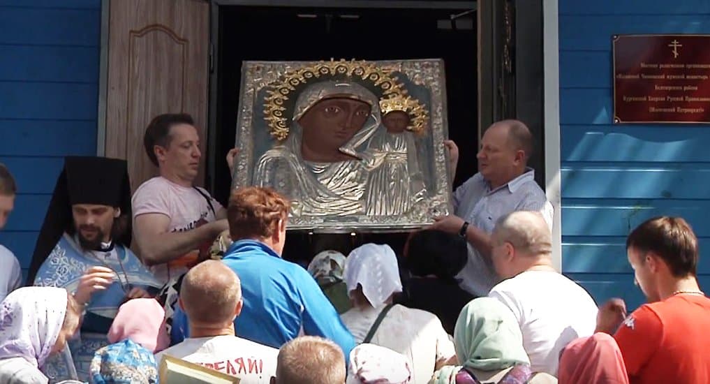 Патриарх Кирилл скорбит из-за утраты чудотворной Чимеевской иконы Богородицы