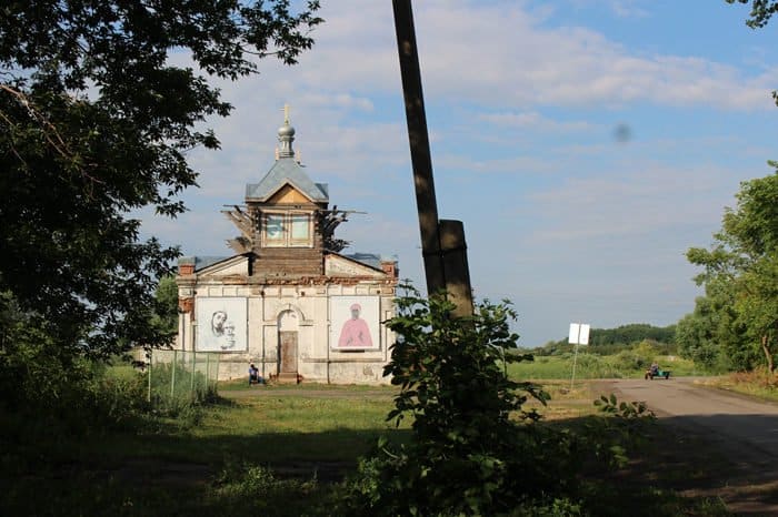 Первую Литургию с начала реставрации совершили в единственном в России храме святой Аллы